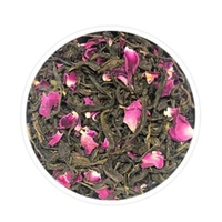 Thea Rose Green Tea - 100 GM, Prepare 180 ML Water, boil at 90°C, add Thea Tea 1 Teaspoon, brew for 2-3 minutes, serve hot. You can add honey if required, Red Rose Petals and Whole Green Tea Leaves